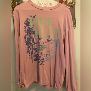 Free People Daydreamer Exclusive Pink Floyd Graphic Long Sleeve